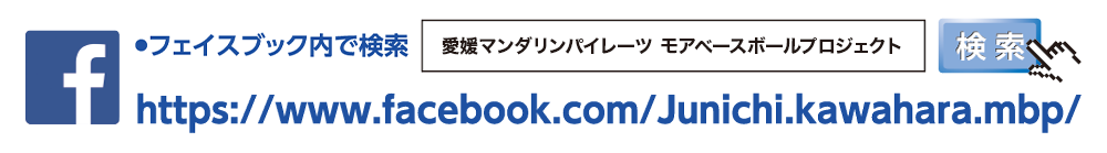 フェイスブック内で検索 愛媛マンダリンパイレーツ プロジェクト