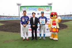 四国乳業・和氣社長と.JPG